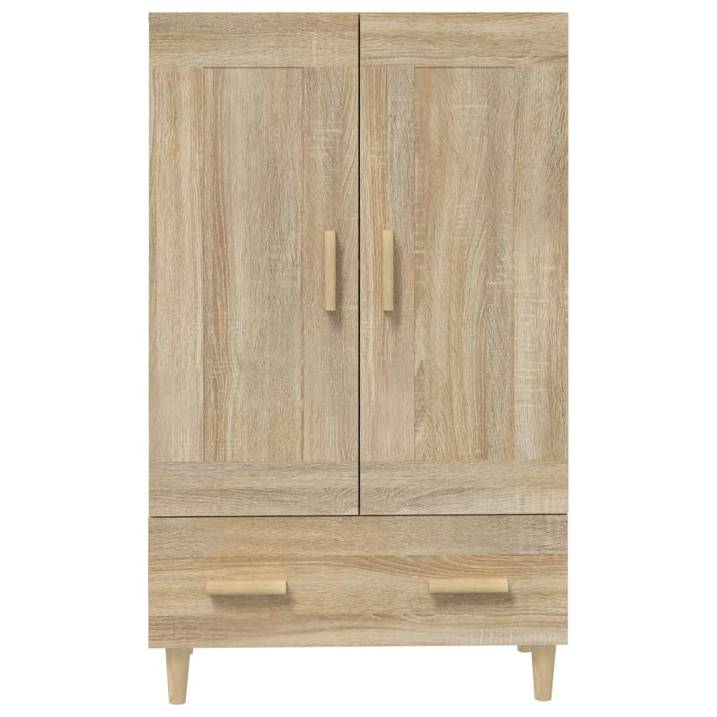 Buffet credenza cassettiera armadio mobile contenitore organizer cucina soggiorno salotto rovere Sonoma alto 70 x 31 x 115 cm legno ingegnerizzato marrone 02_0034199