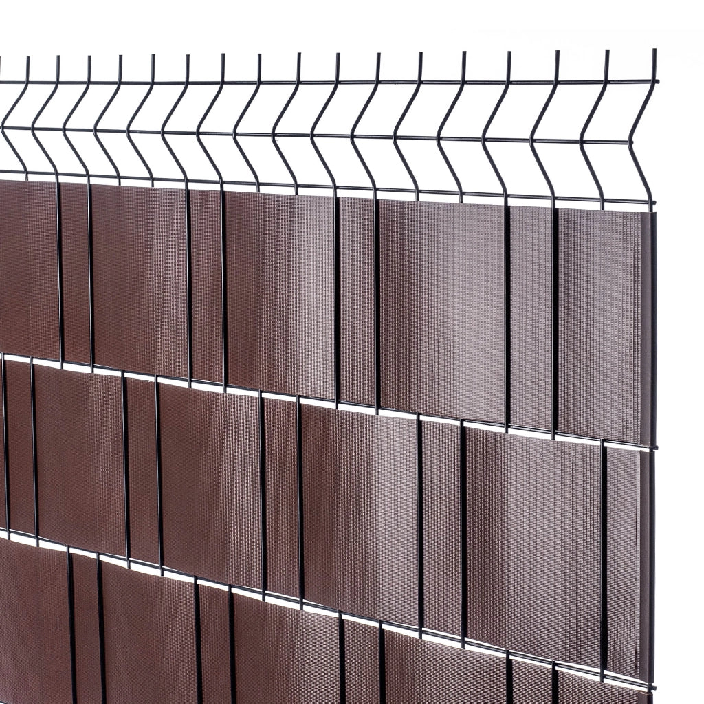 Nastro di protezione KADAX per pannelli di recinzione, recinzione, protezione UV, 20 clip, 19x35 m