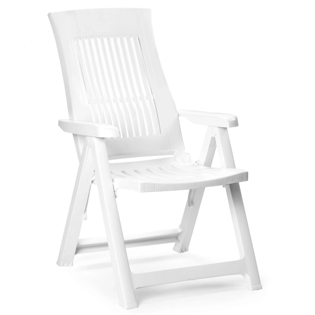 Heflin, Sedia da Esterno una Sedia Made in Italy, Bianco