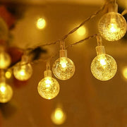 Fili LED 30m Luce Calda Bianca con 8 Modi per Feste e Decorazioni