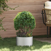 Vaso in metallo zincato Zincato Metallo zincato 30 cm di diametro