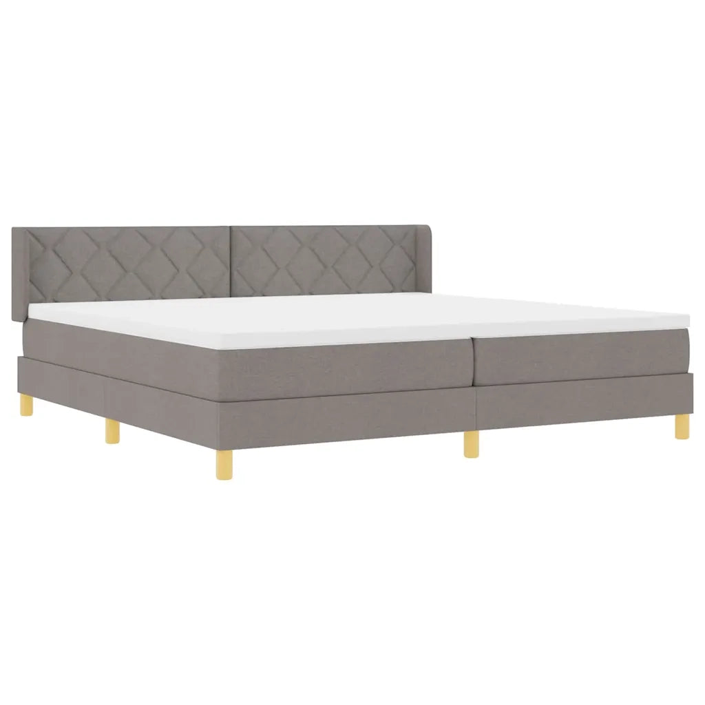 Letto a molle con materasso Talpa 200 x 200 cm Tessuto 3341381