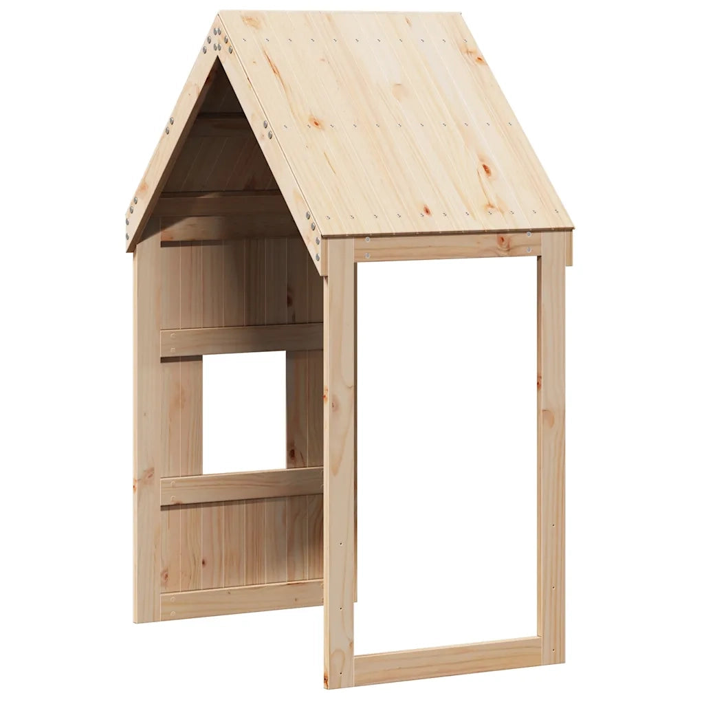 Tetto per Letto Bambini 60x89x134,5cm in Legno Massello di Pino