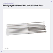Set di punte di pulizia 10 pezzi - diametro 0,4mm - bocchetta in acciaio inossidabile - pulitore efficace - punta affilata - impugnatura unica per punta - manutenzione stampante 3D
