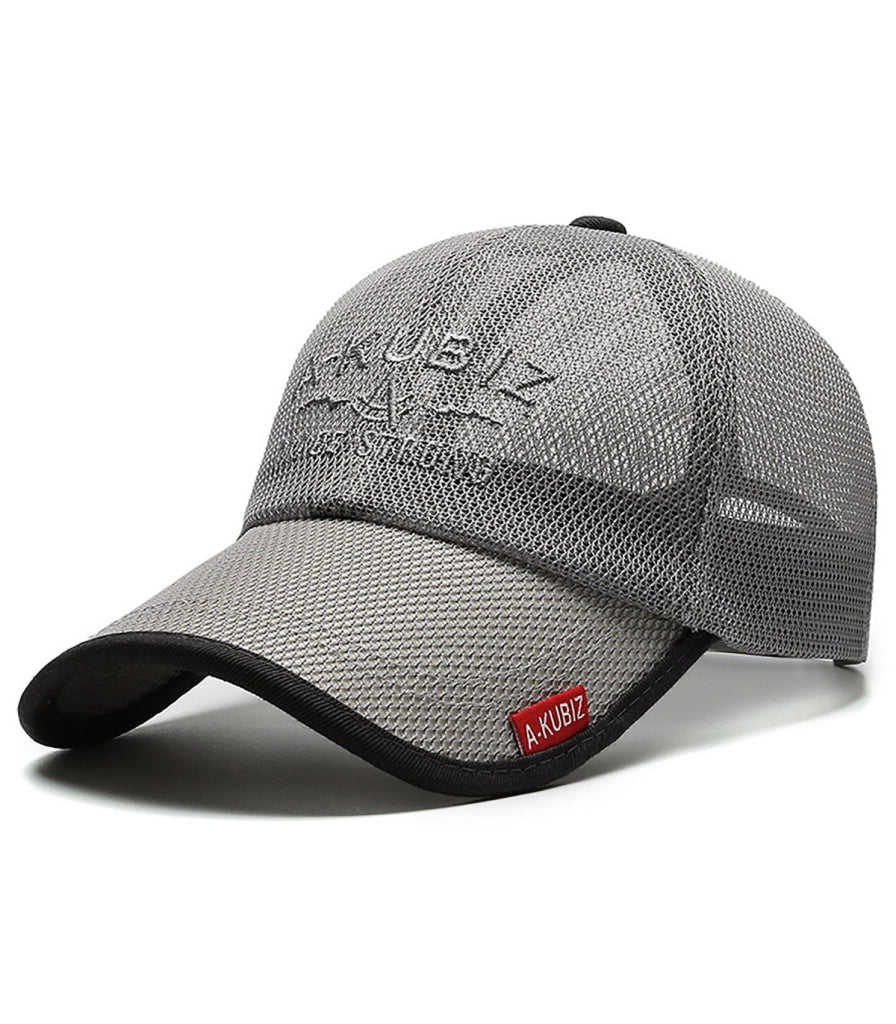 CAPPELLINO OUTDOOR IN RETE INTEGRALE | Cappellino Outdoor Unisex in Rete | Visiera Rinforzata | Massima Ventilazione