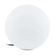 Sfera Esterno Contemporanea Monterolo Policarbonato Bianco 1 Luce E27 30Cm