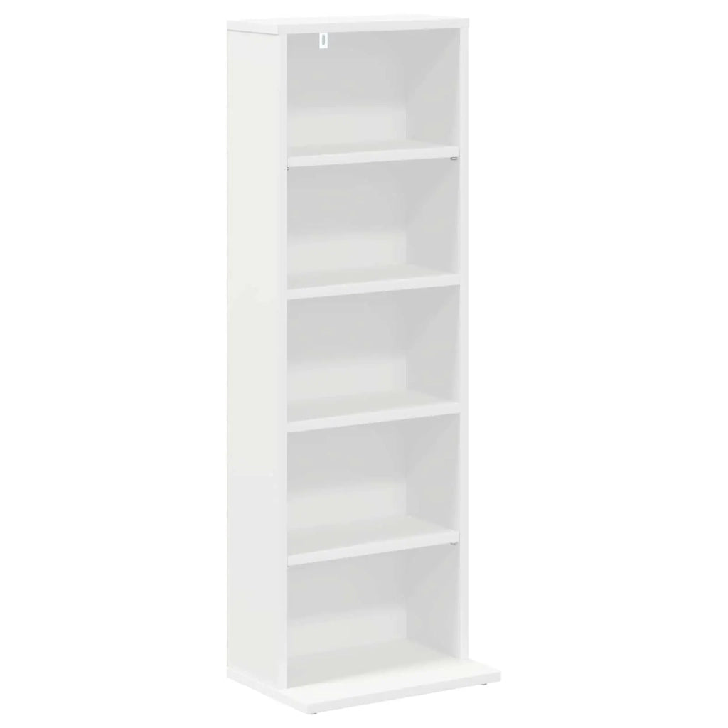 Mobile per CD 2 pz Bianco 33 x 23,5 x 97,5 cm 8012691