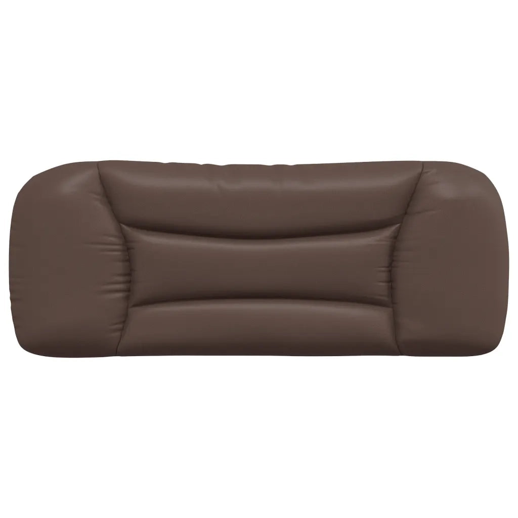 Cuscino Testiera Hvar Marrone 100 cm in Similpelle CFW9268585