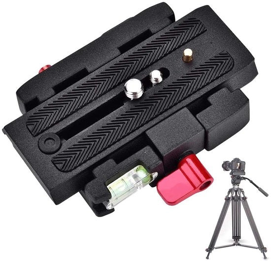 Fermo oggetto per fotografia a clip rapido - Clip in alluminio - Compatibile con 501/500AH/701HDV/503HDV/Q5/577 - Montaggio uniforme - Placca di connessione rapida