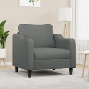 Poltrona Grigio Scuro 60 cm in Tessutocod mxl 107231