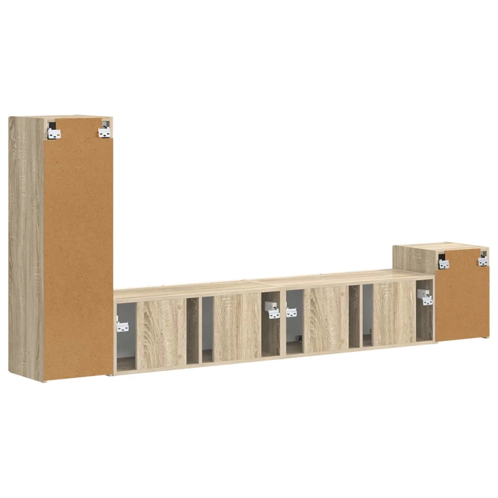 Set mobile TV 3 pcs Rovere Sonoma Legno multistrato 3409017