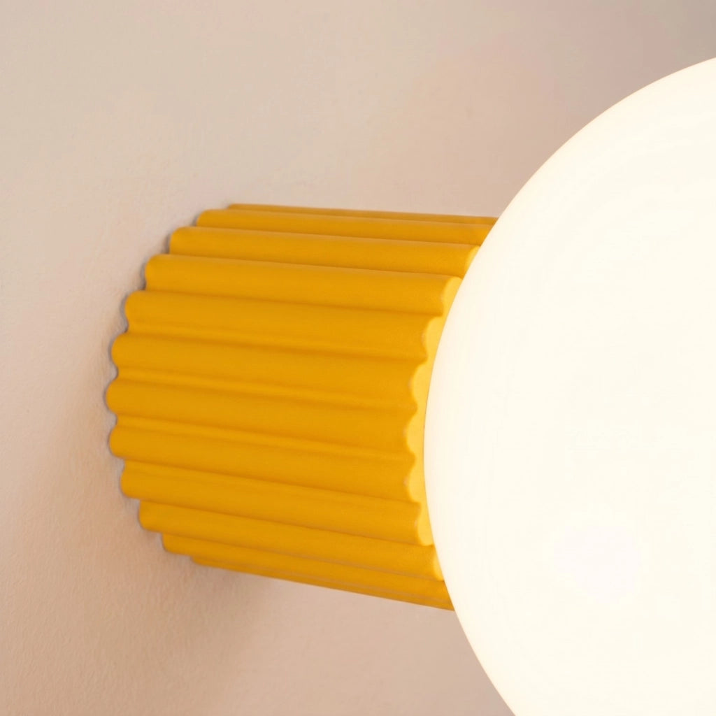 Applique HALO giallo IP44