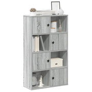 Libreria Grigio Sonoma 60x24x101,5 cm in Truciolato