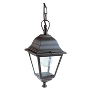 LANTERNA A SOSPENSIONE CON CATENA 'NANO' E 27 - 60 W - nero  - I-LUCE BY SOVIL