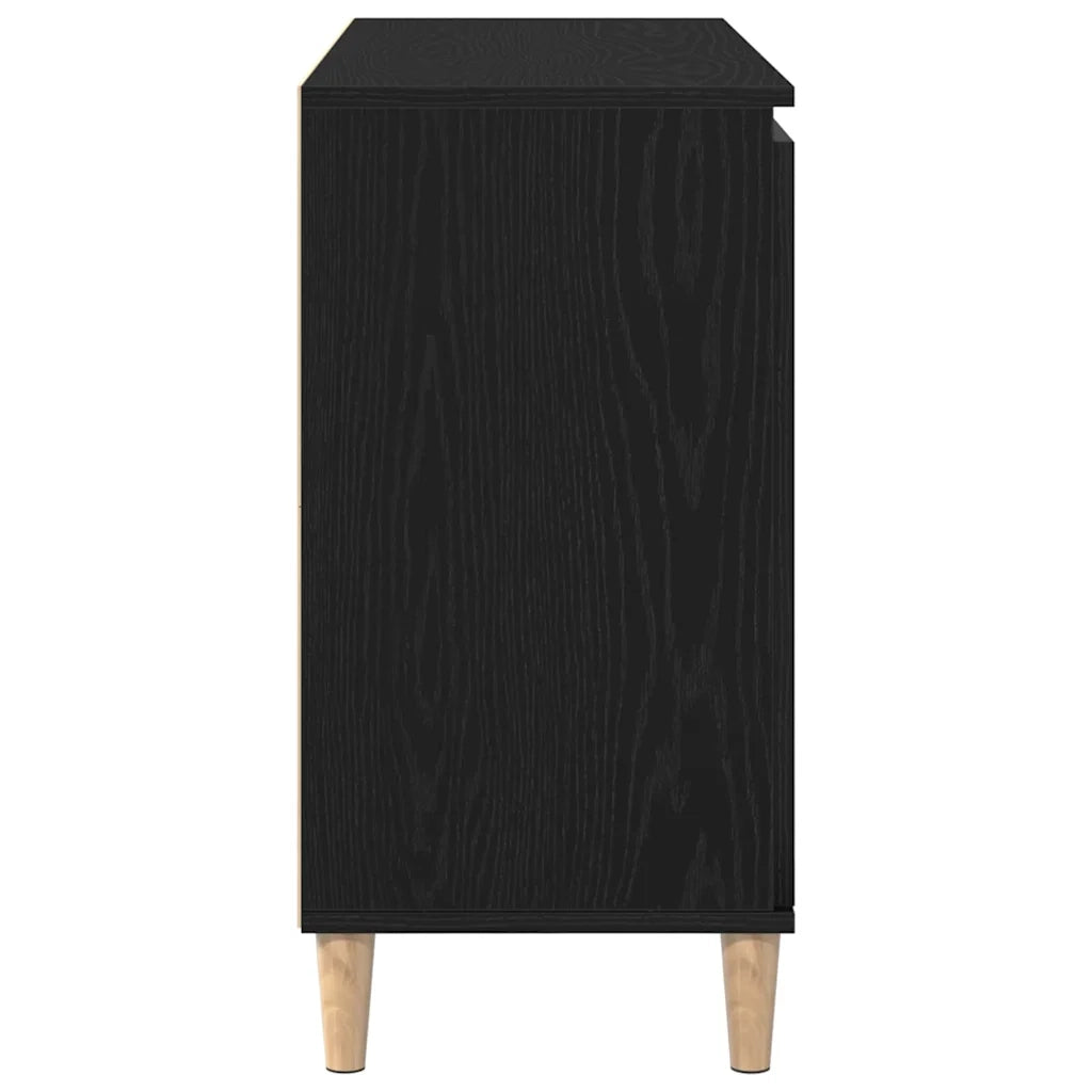 Credenza Nero 102 x 35 x 60 cm Legno ingegnerizzato 862044