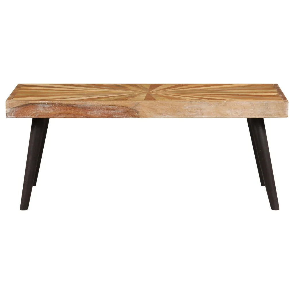 Tavolino da Salotto in Legno Massello di Mango 90x55x36 cm cod mxl 9793