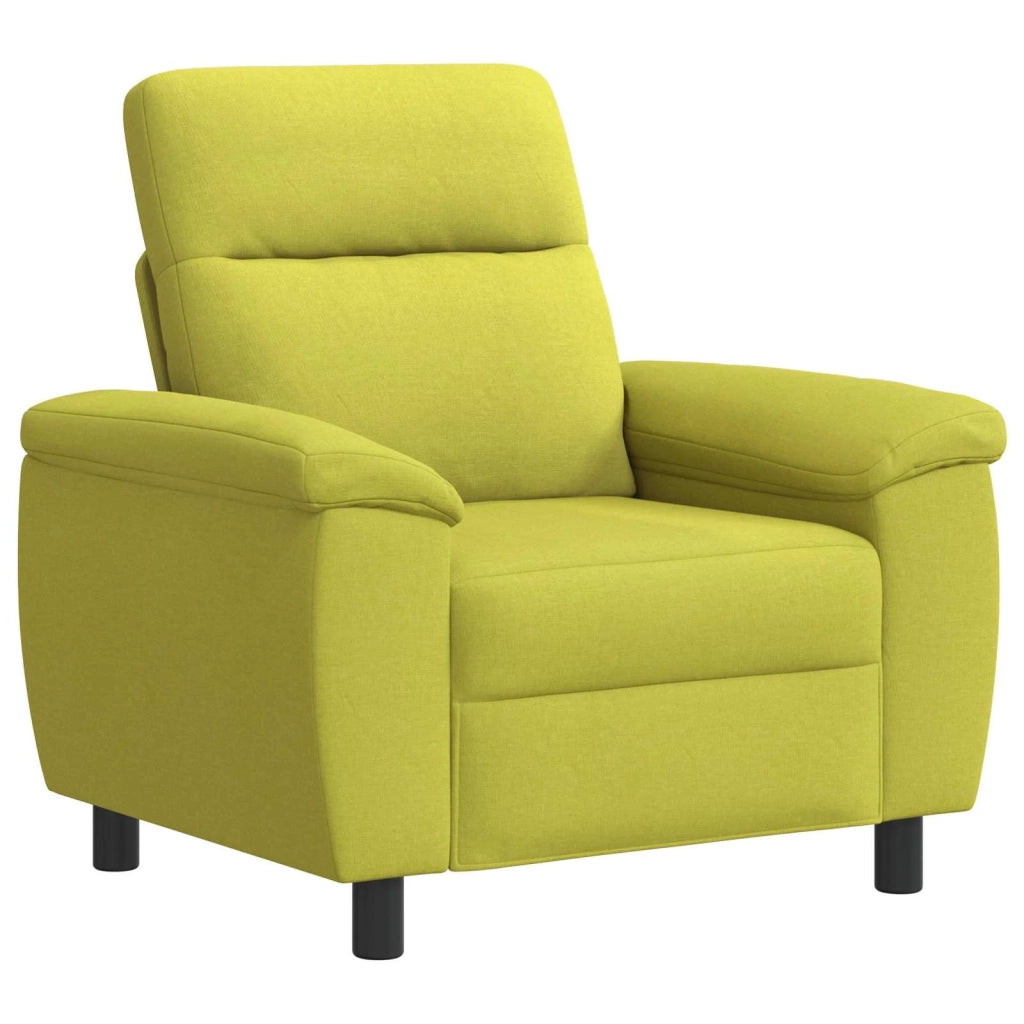 Set di divani 2 pcs Verde chiaro Tessuto 3430614