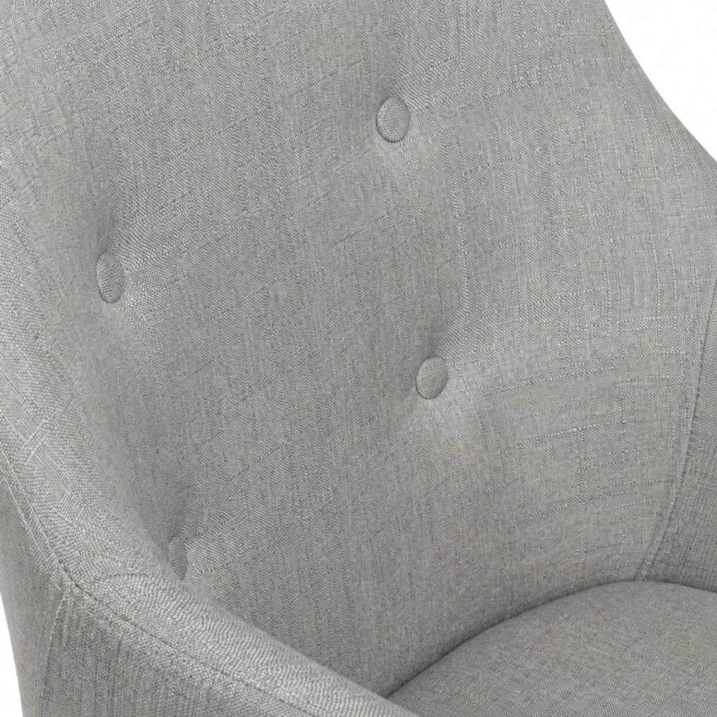Set di 2 poltrone grigio antracite DANIA