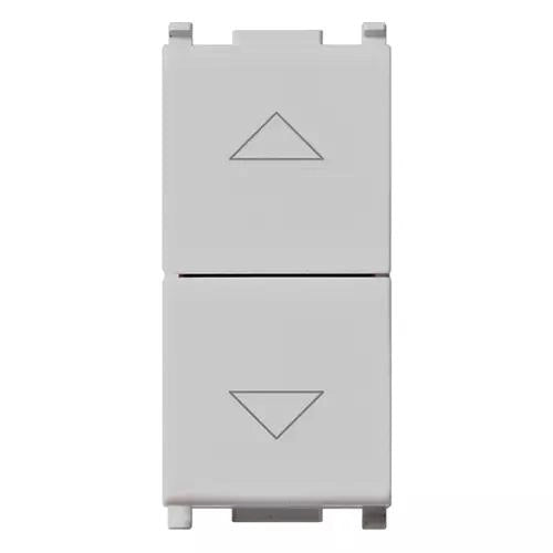 VIMAR PLANA - DUE PULSANTI INTERBLOCC.NO+NO 10A S