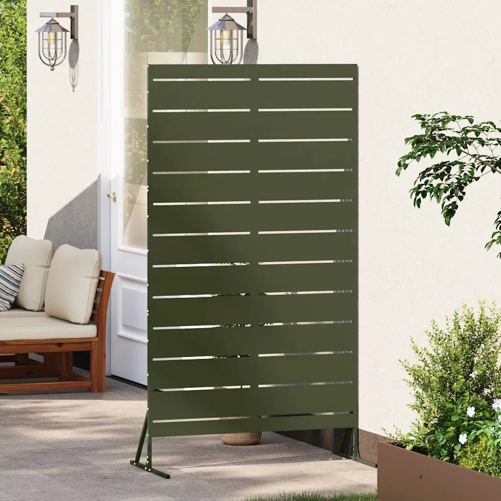 Schermo per Privacy Oliva 100 x 50 x 180 cm Acciaio CFW7813282