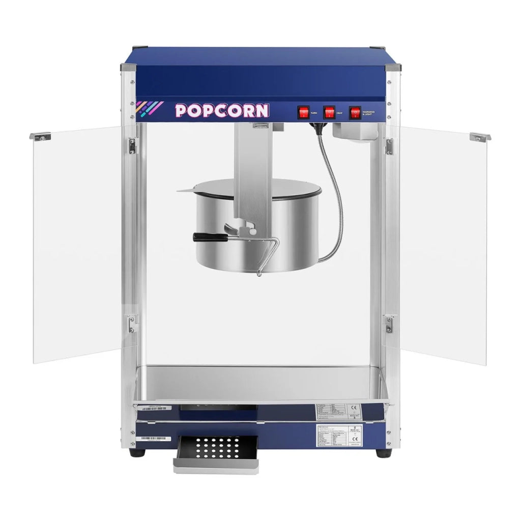 Macchina per popcorn blu - 16 oz - XXL 14_0002345