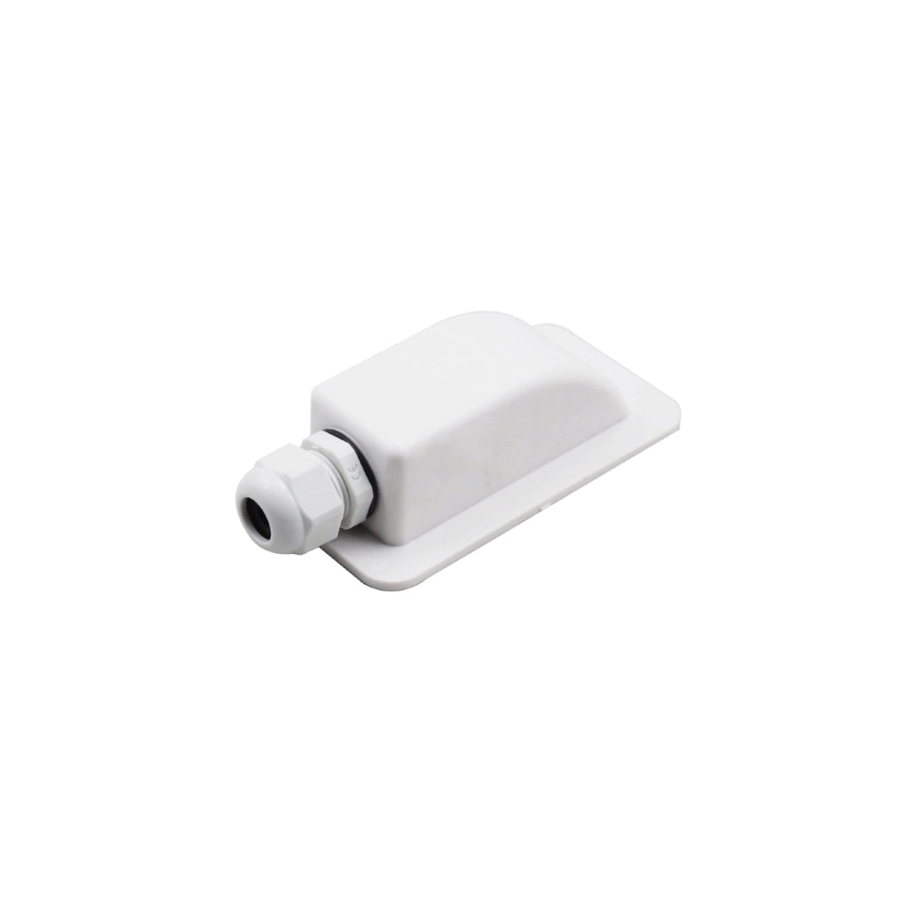 Alcapower Scatola di Ingresso Cavi Curva Singola: Passacavo IP68 M20 per Cavi 6-12mm, Base 60x112mm, Altezza 35mm