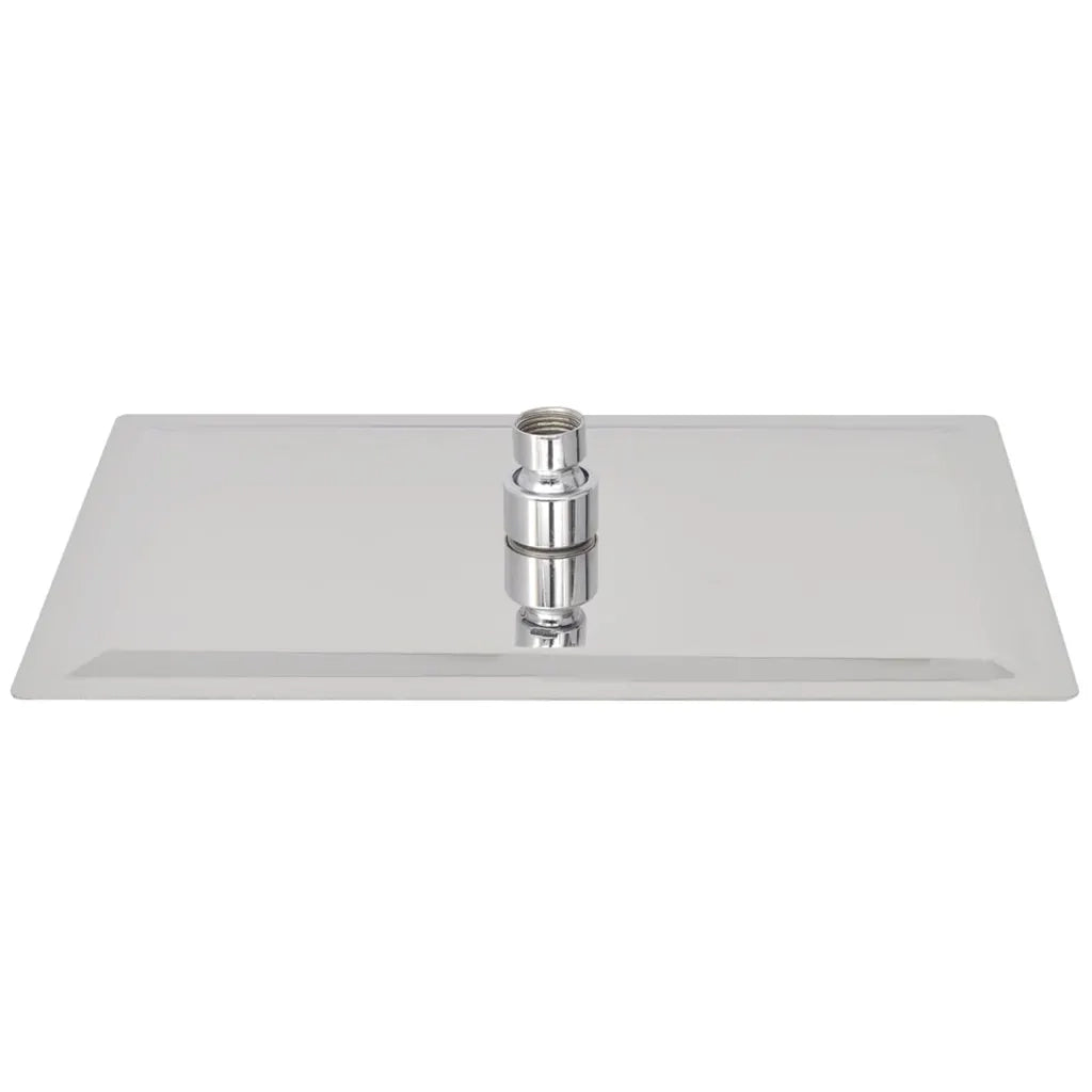Testa Doccia a Pioggia in Acciaio Inox 20x30 cm Rettangolare 142164