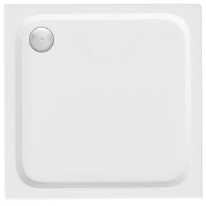 Piatto Doccia Acrilico Rea Belmond White 80x80