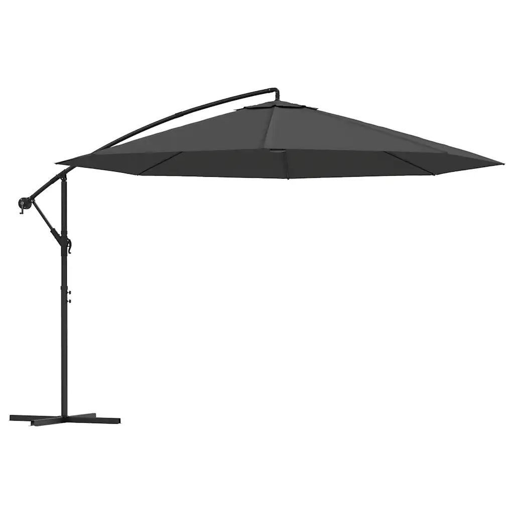 Ombrello | Parasolne a Sbalzo Palo in Alluminio 350 cm Antracite