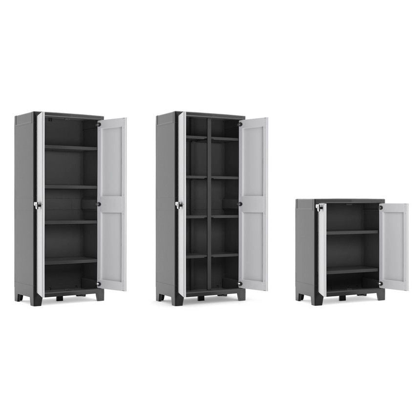 Keter Armadio Alto Titan Con Ripiani Regolabili 80x44x182 Cm