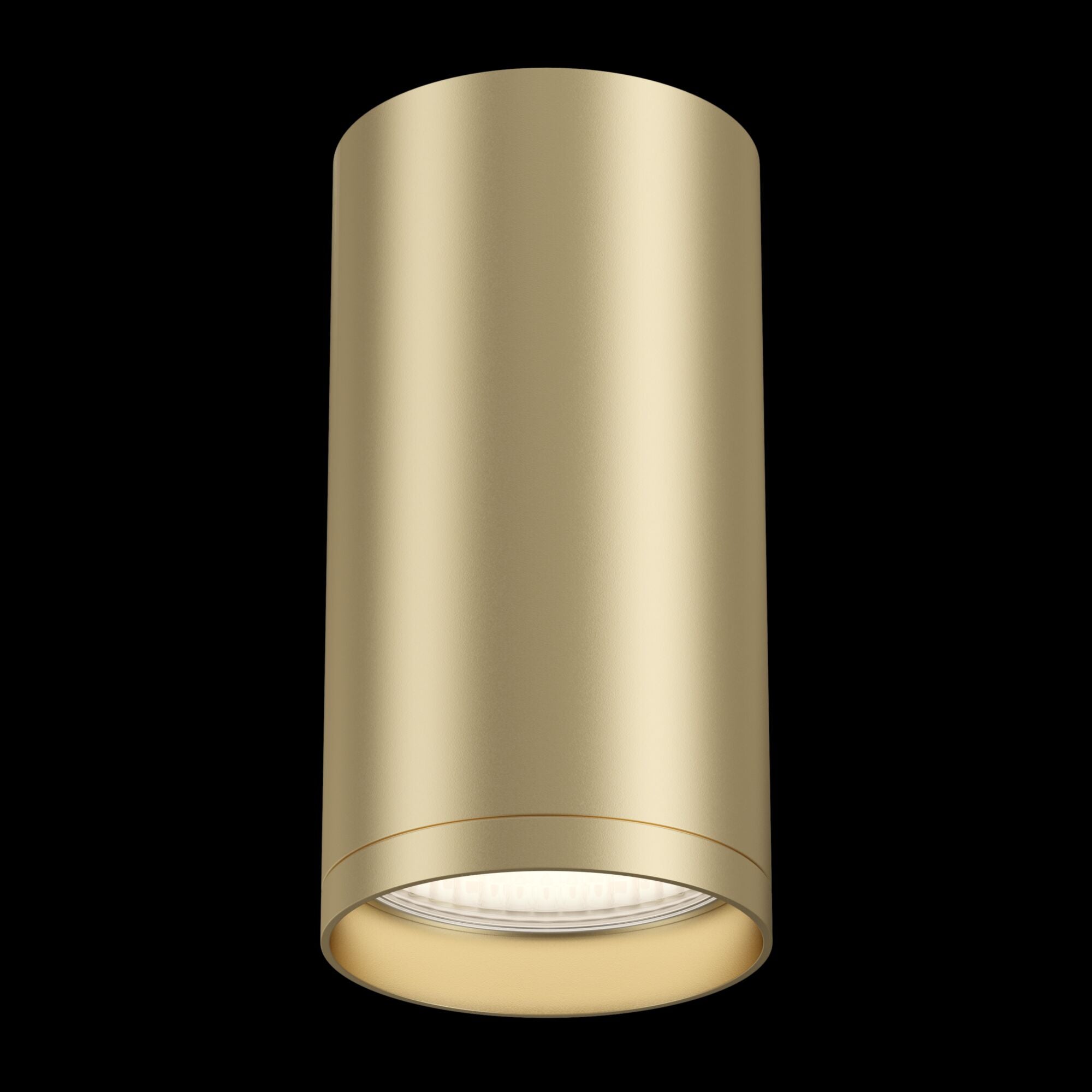Plafoniera Ceiling & Wall in Metallo FOCUS S Opaco Oro