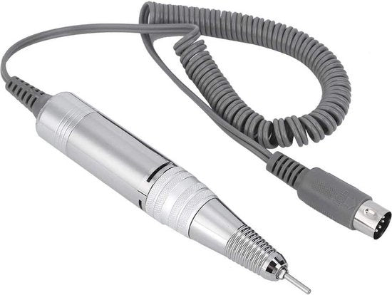 Macchina per levigare unghie 35.000 giri/min - Manicure unghie con manico di riserva e supporto manuale per uso elettrico.