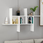 Drena, Mensola 4 Ripiani, 68x20x113h cm Bianco