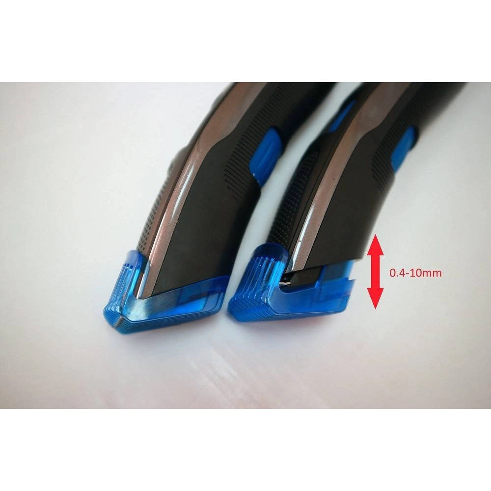 Trade Shop - Tagliacapelli Professionale A Batteria Gm-6127 Regolabile Trimmer Capelli Barba -