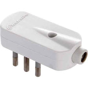 SPINA MOBILE A 90  ° 10A 2P+T - Bianco