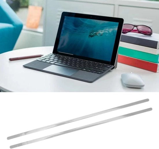 Strisce di gomma antiscivolo premium - Pads di sostituzione - Kit di installazione facile - Per laptop da 14,4 pollici - Stabilità migliorata - Materiale duraturo - Supporti per laptop