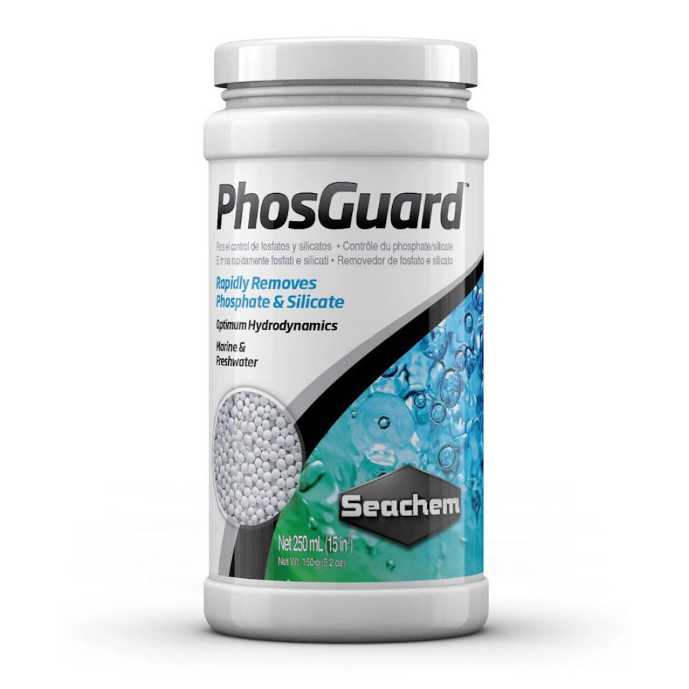 Seachem PhosGuard - per la rimozione di fosfati e silicati in Acqua Dolce e Marina Formato: 250 ml