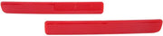 Riflettore posteriore - Striscia riflettente - Striscia di avviso - Sostituzione - Compatibile con Land Rover Discovery - Resistenze agli urti - Striscia riflettente