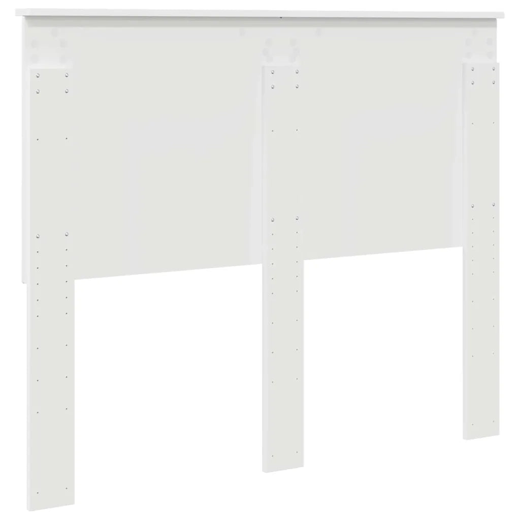 Testiera-Testata-Testiera Decorativa Bianco 120 cm Legno multistrato 754714