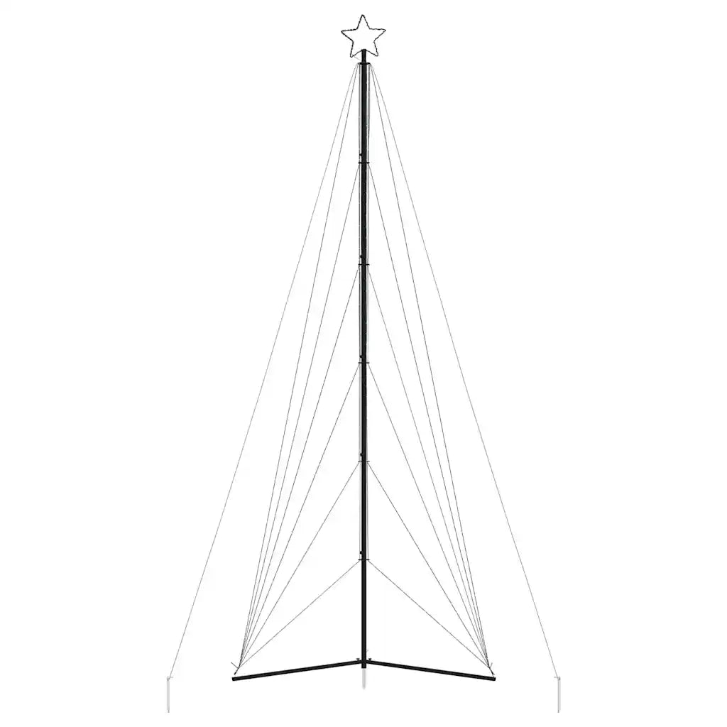 Albero di Natale a LED-Luci decorative natalizie 861 LED Bianco Caldo 478 cm