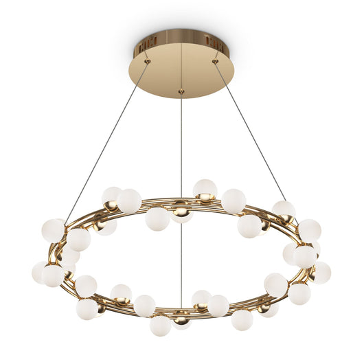 Lampada pendente Modern in Metallo Tessara Oro