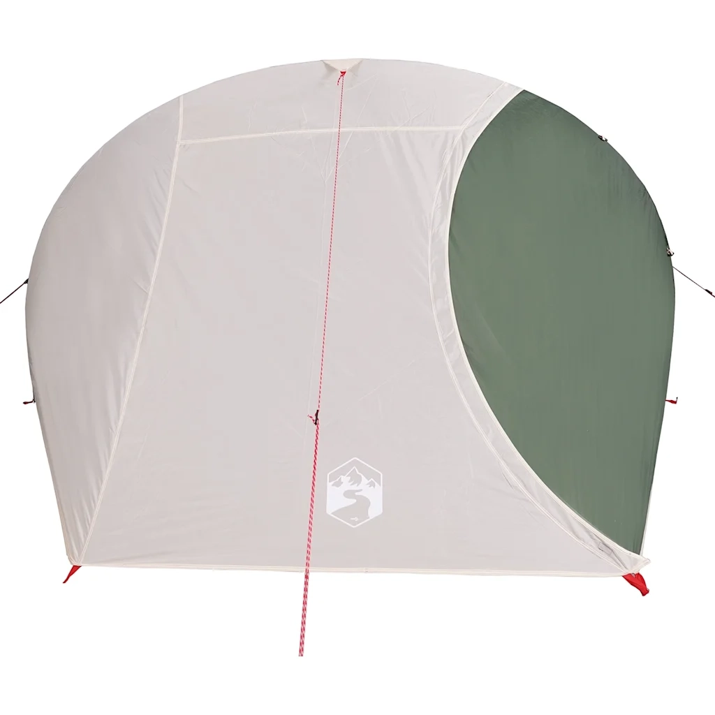 Tenda da Campeggio a Cupola per 4 Persone-Tenda per Escursionismo Verde Impermeabile 111241