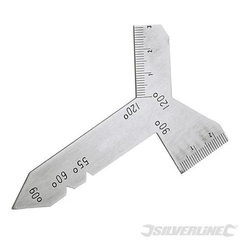 Silverline calibro in acciaio marcato con angoli Prezzo