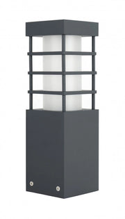 Paletto da giardino 25 cm E27 grigio scuro IP54 SU-MA RADO II