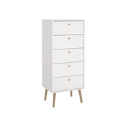 Tvilum 491284949 Cassettiera con peso 17.4 Kg colore Bianco