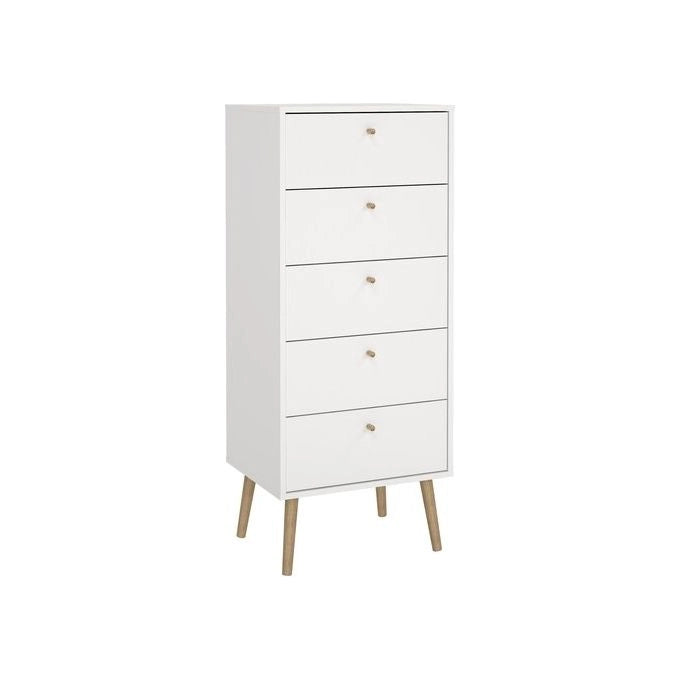 Tvilum 491284949 Cassettiera con peso 17.4 Kg colore Bianco