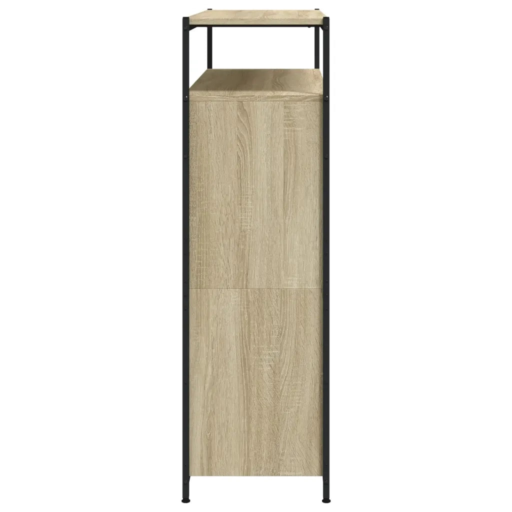 Scarpiera 4 Cassetti Ribaltabili Rovere Sonoma 100x34x112 cm 3214414