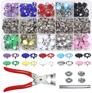 Set di Viti 200 pezzi - Acciaio Inossidabile - 10 Colori - 9,5 mm - Chiavi e Attrezzi di Regolazione - Resistente alla Corrosione - Viti