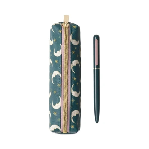 Set penna e astuccio - Teal Moon