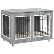 Cuccia per cani lavabile con cuscino ¨C zephmum ¨C 90x58x65 cm grigio